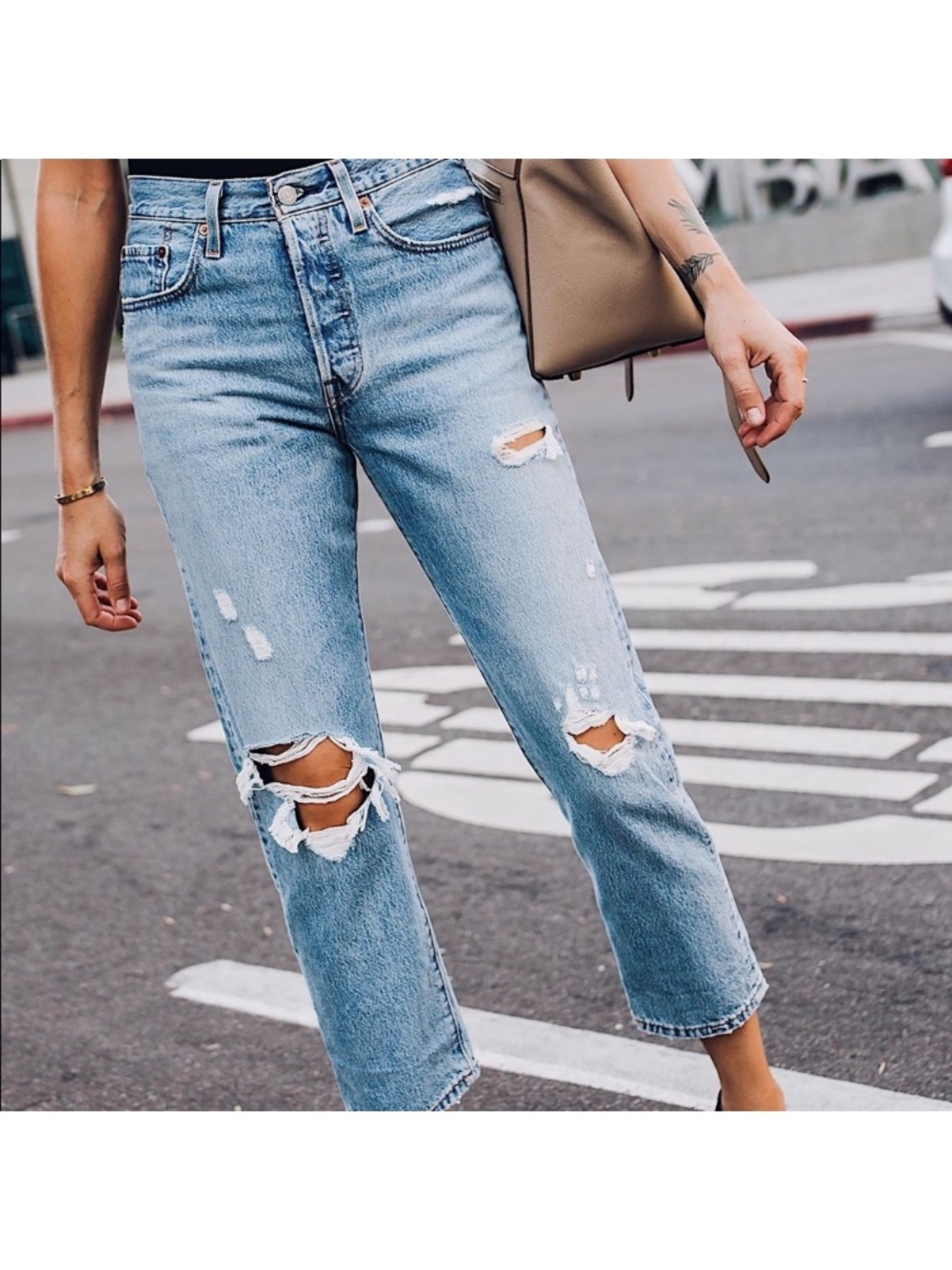 LEVIS WEDGIE JEANS